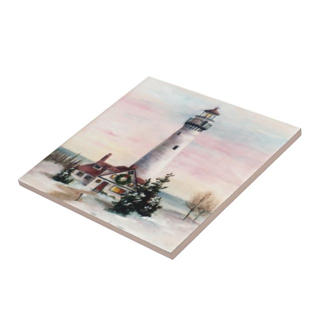 Carreau Tuile de lumière de Noël (Côté)