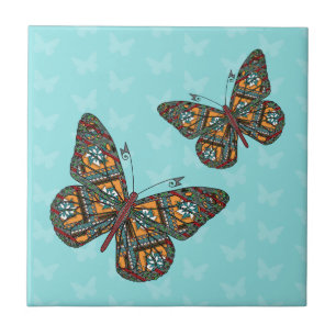 Carreau Tuile de monarque ukrainienne