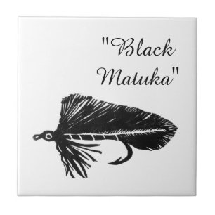 Carreau Tuile de mouche de truite de flamme "de Matuka