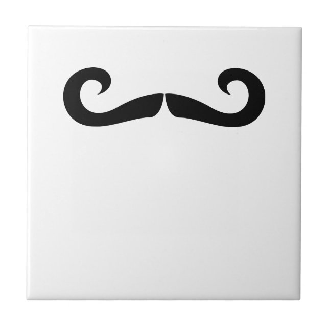 Carreau Tuile de moustache (Devant)
