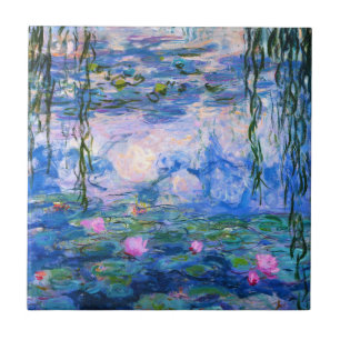 Carreau Tuile de nénuphars de Monet