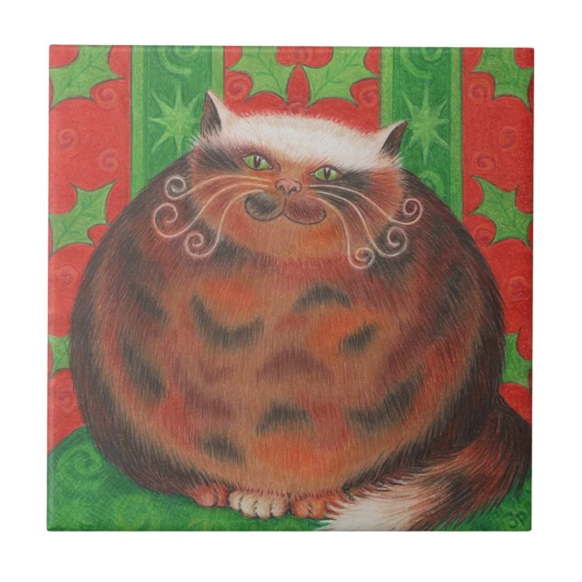 Carreau Tuile de Noël Pud (Devant)