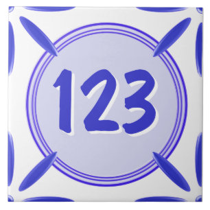 Carreau Tuile de nombre de porte de Chambre