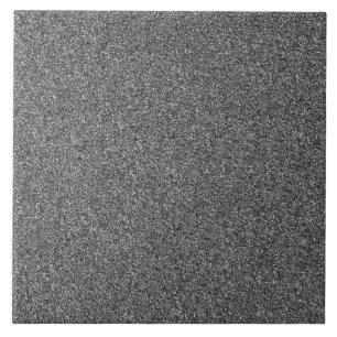 Carreau Tuile de parties scintillant métallique en argent