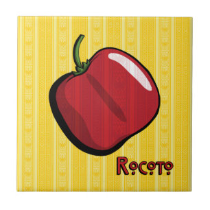 Carreau Tuile de poivre Rocoto Chili