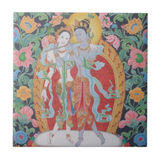 Carreau Tuile de Radha-Krisna