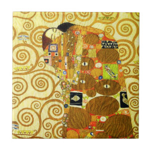 Carreau Tuile de réalisation de Gustav Klimt