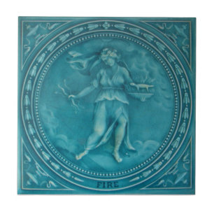 Carreau Tuile de reproduction d'antiquité du