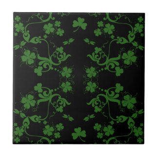Carreau Tuile de shamrocks et de remous
