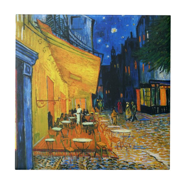 Carreau Tuile de terrasse de Van Gogh Café (Devant)