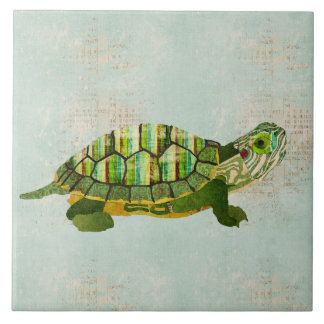 Carreau Tuile de tortue de jade