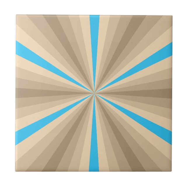 Carreau Tuile d'illusion d'été (Devant)