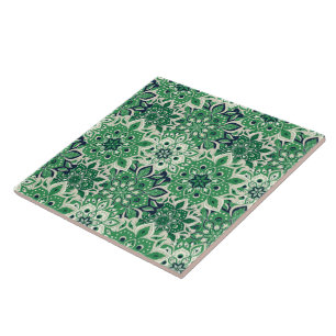 Carreau Tuile d'impression Mandala