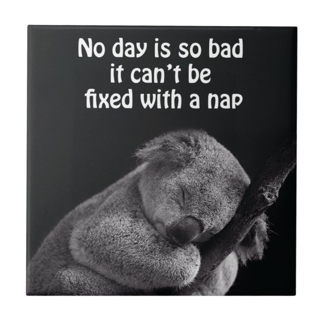 Carreau tuile d'ours de koala (Devant)