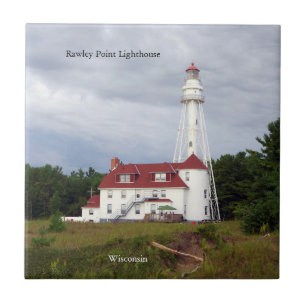 Carreau Tuile du phare de Rawley Point