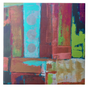 Carreau Tuile en céramique du troisième étage 6 x 6