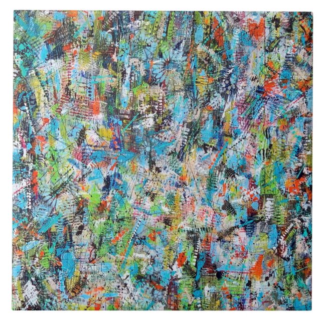 Carreau Tuile en céramique éveillée 6 x 6 (Devant)