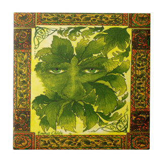 Carreau Tuile en céramique Green Man