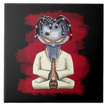 Tuile en céramique Namaste Predator