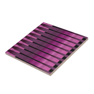 Carreau Tuile en céramique rose violet péruvienne