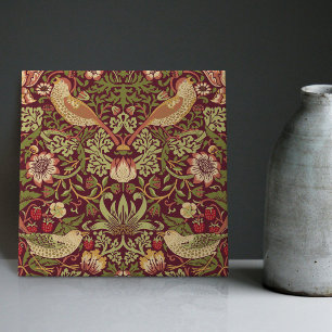 Carreau Tuile en céramique William Morris Strawberry Thief
