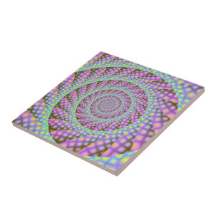 Carreau Tuile en spirale
