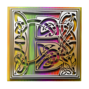 Carreau Tuile faite sur commande de monogramme