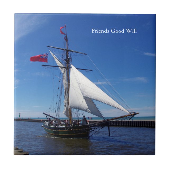 Carreau Tuile Friends Good Will (Devant)