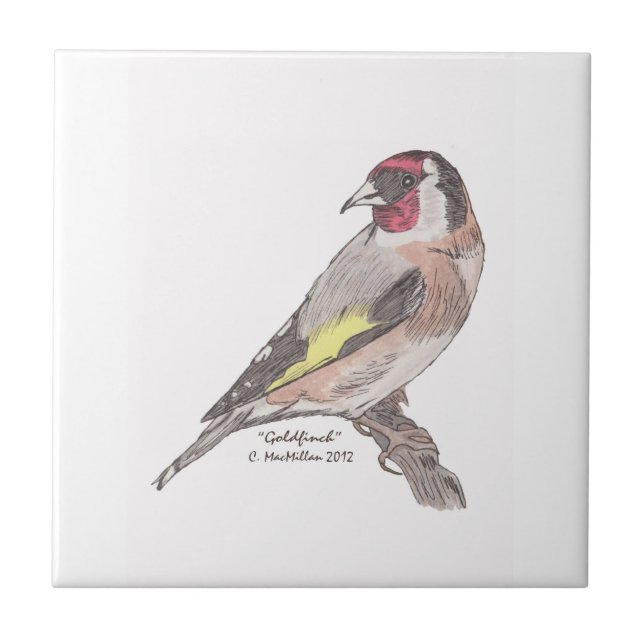 Carreau Tuile Goldfinch (Devant)