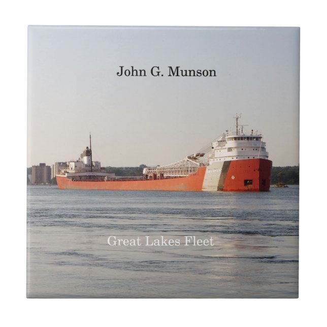 Carreau Tuile John G. Munson (Devant)