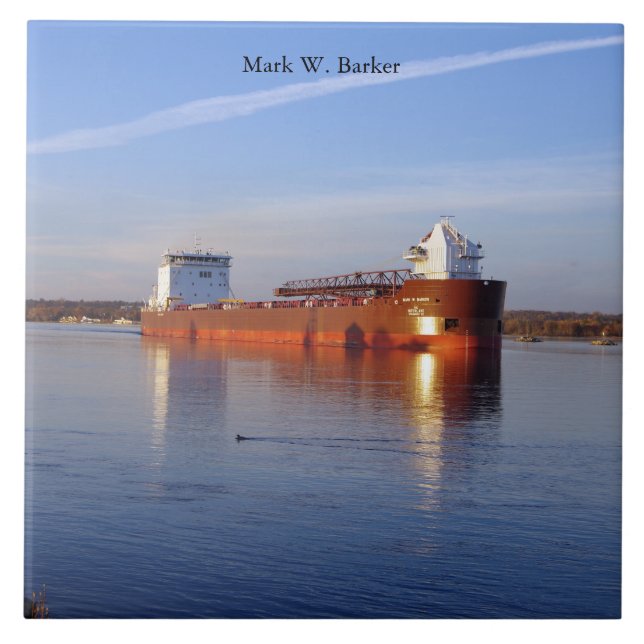 Carreau Tuile Mark W. Barker (Devant)