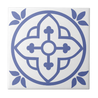 Carreau Tuile marocaine bleue 3