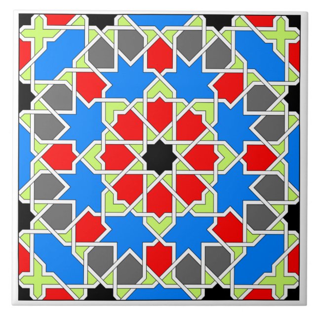 Carreau Tuile maure (Devant)