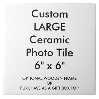 Carreau Tuile photo en céramique de grande taille personna