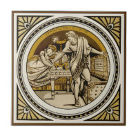 Tuile photo Repro Minton Shakespeare Cymbelare