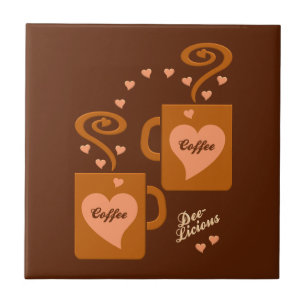 Carreau Tuile pour amateurs de café, personnaliser
