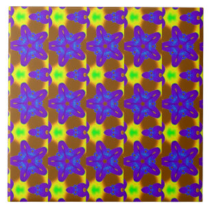 Carreau tuile pourpre