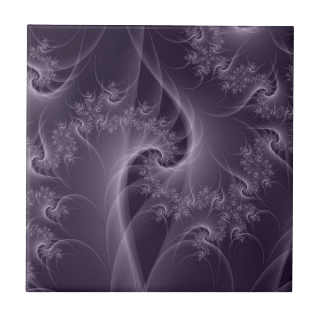 Carreau Tuile pourpre et blanc (Devant)