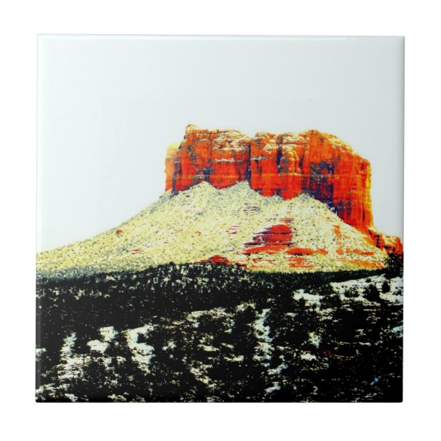 Carreau tuile rocheuse du tribunal (Devant)