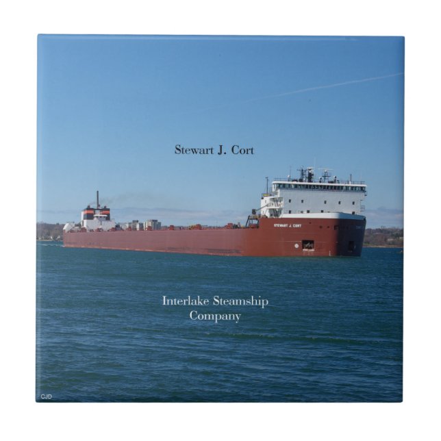 Carreau Tuile Stewart J. Cort (Devant)