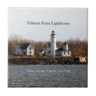 Carreau Tuile Tibbetts Point Lighthouse
