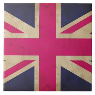 Carreau Tuile/trépied de drapeau d'Union Jack