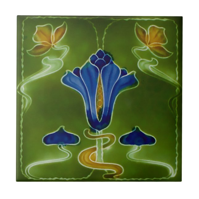 Carreau Tuile vintage de caractéristique de conception de (Devant)