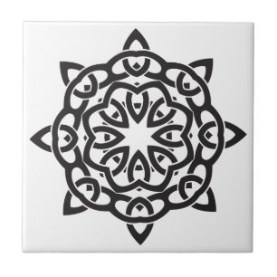 Carreau Tuiles celtiques de motif de noeud