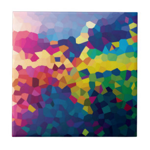 Carreau Tuiles d'arc-en-ciel