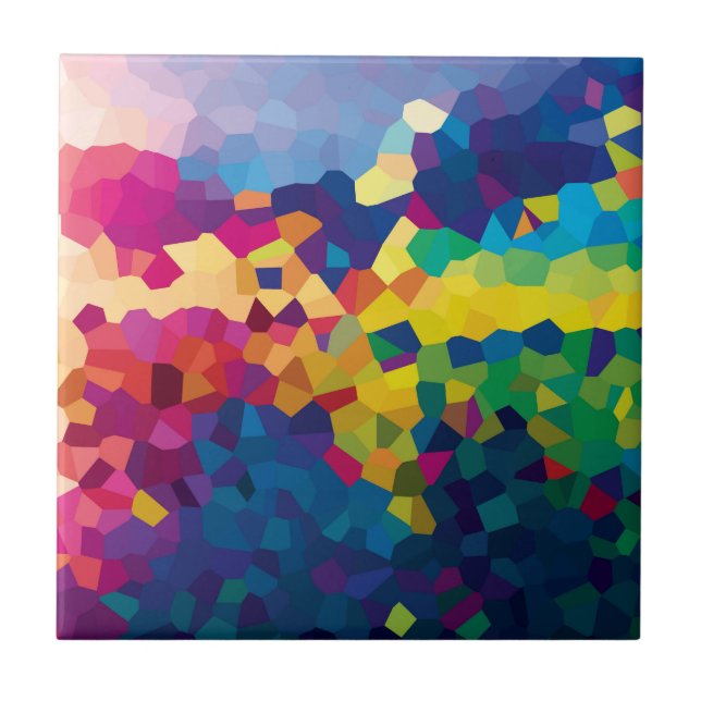 Carreau Tuiles d'arc-en-ciel (Devant)