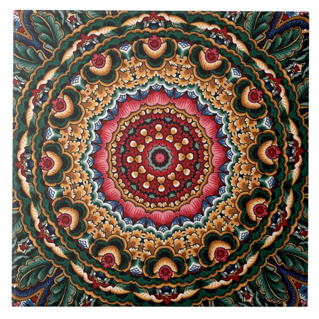 Carreau Tuiles la majolique/à Talavera italiens décoratifs (Devant)