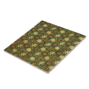 Carreau Tulipe et Lily, motif célèbre,