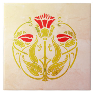 Carreau Tulipe Stylistique