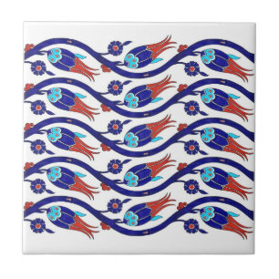 Carreau tulipe turkmène